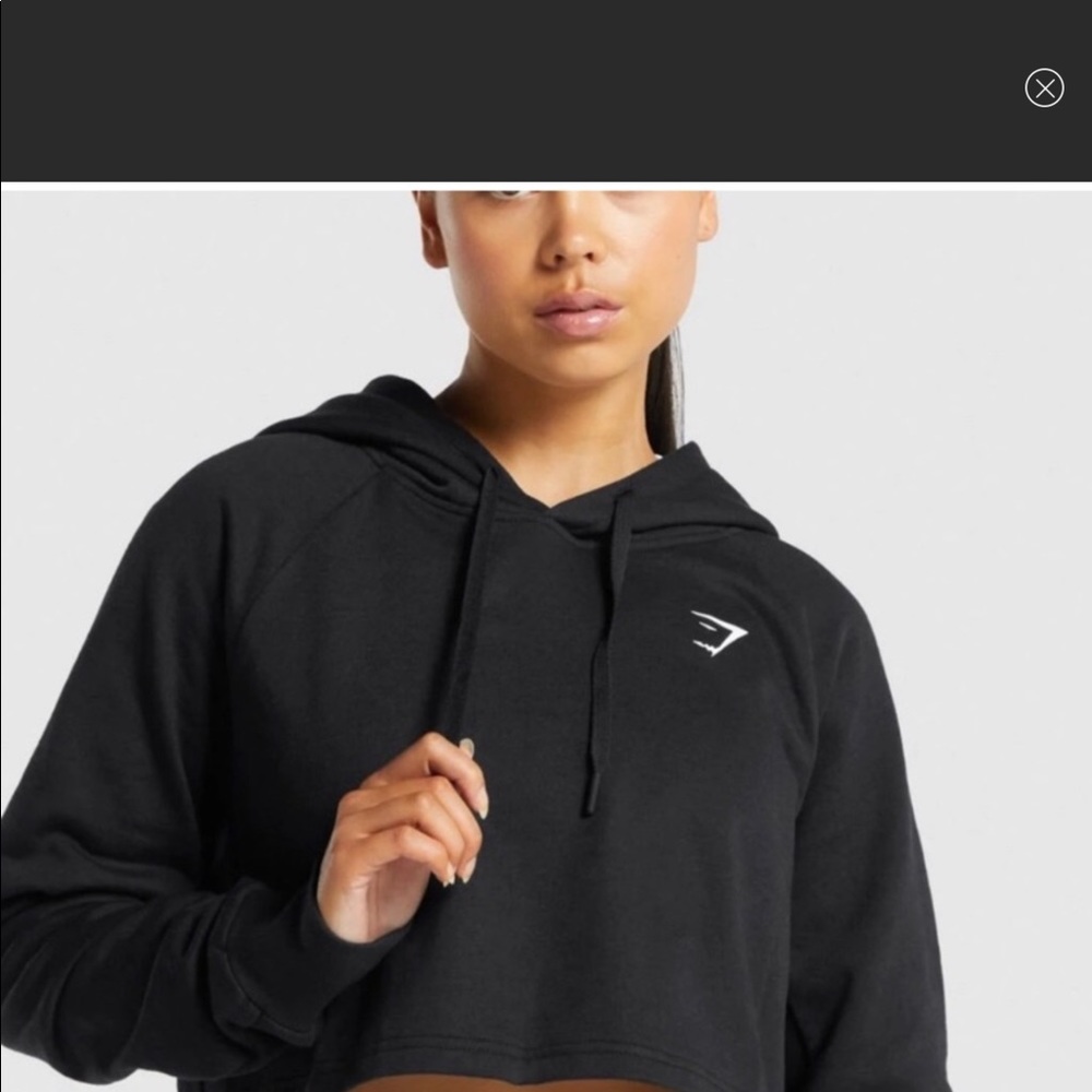 SOLD Gymshark Black Hoodie